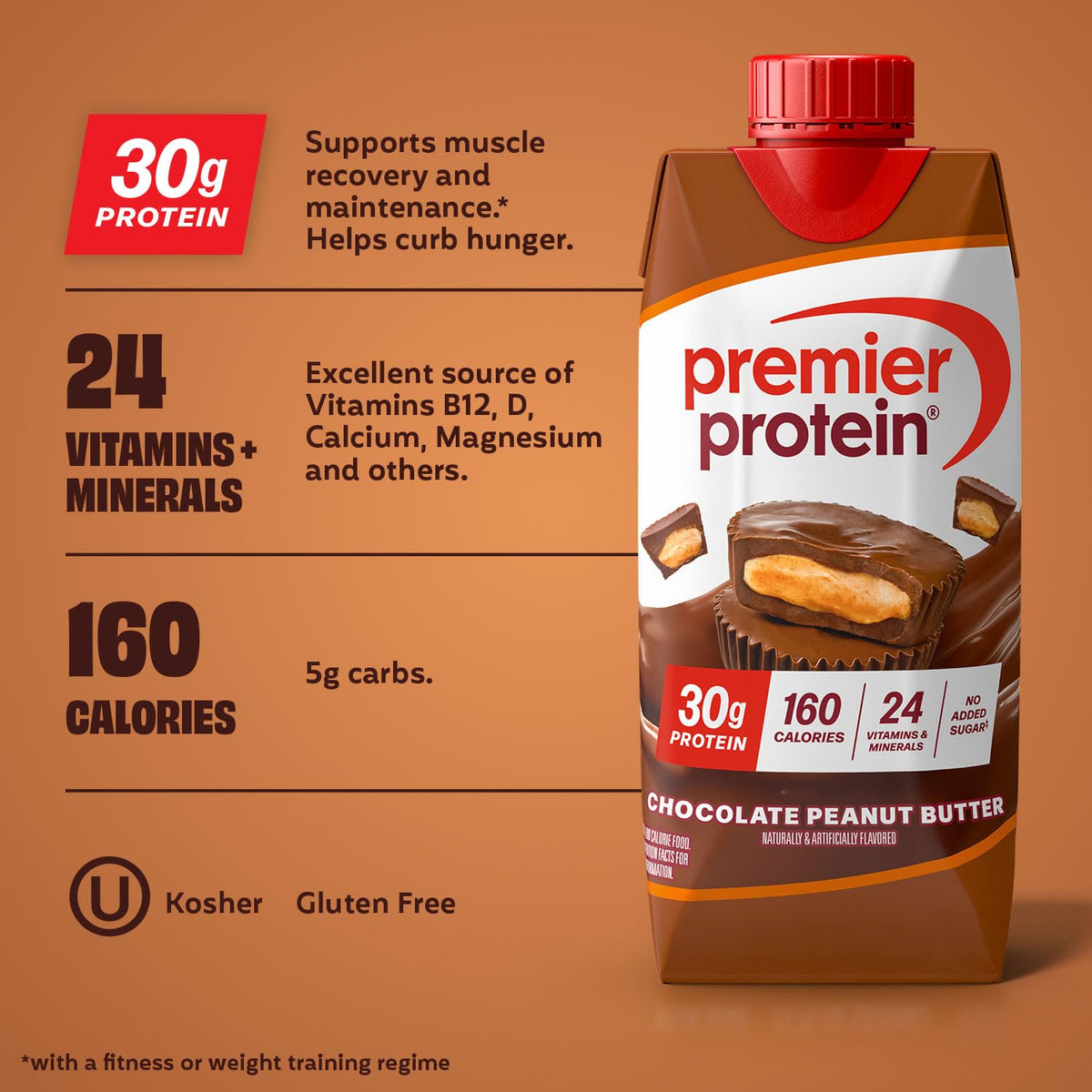 Premier Protein Batido de alto contenido proteico de 1.06 oz | 160...
