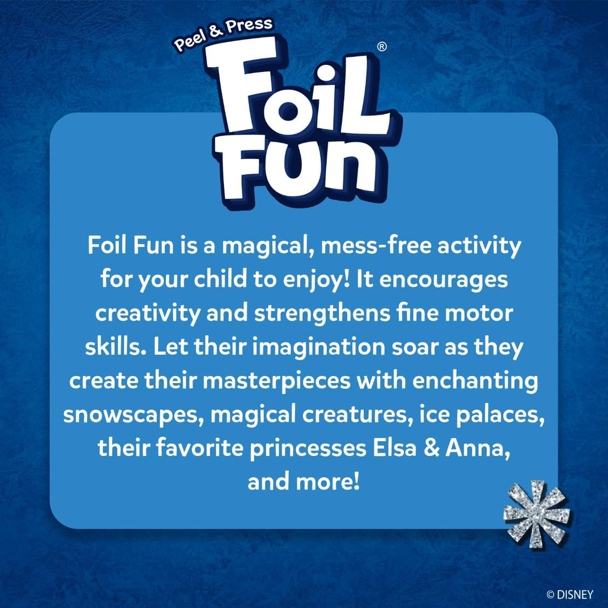 Skillmatics Foil Fun Disney Frozen - Kit de arte y manualidades | J...