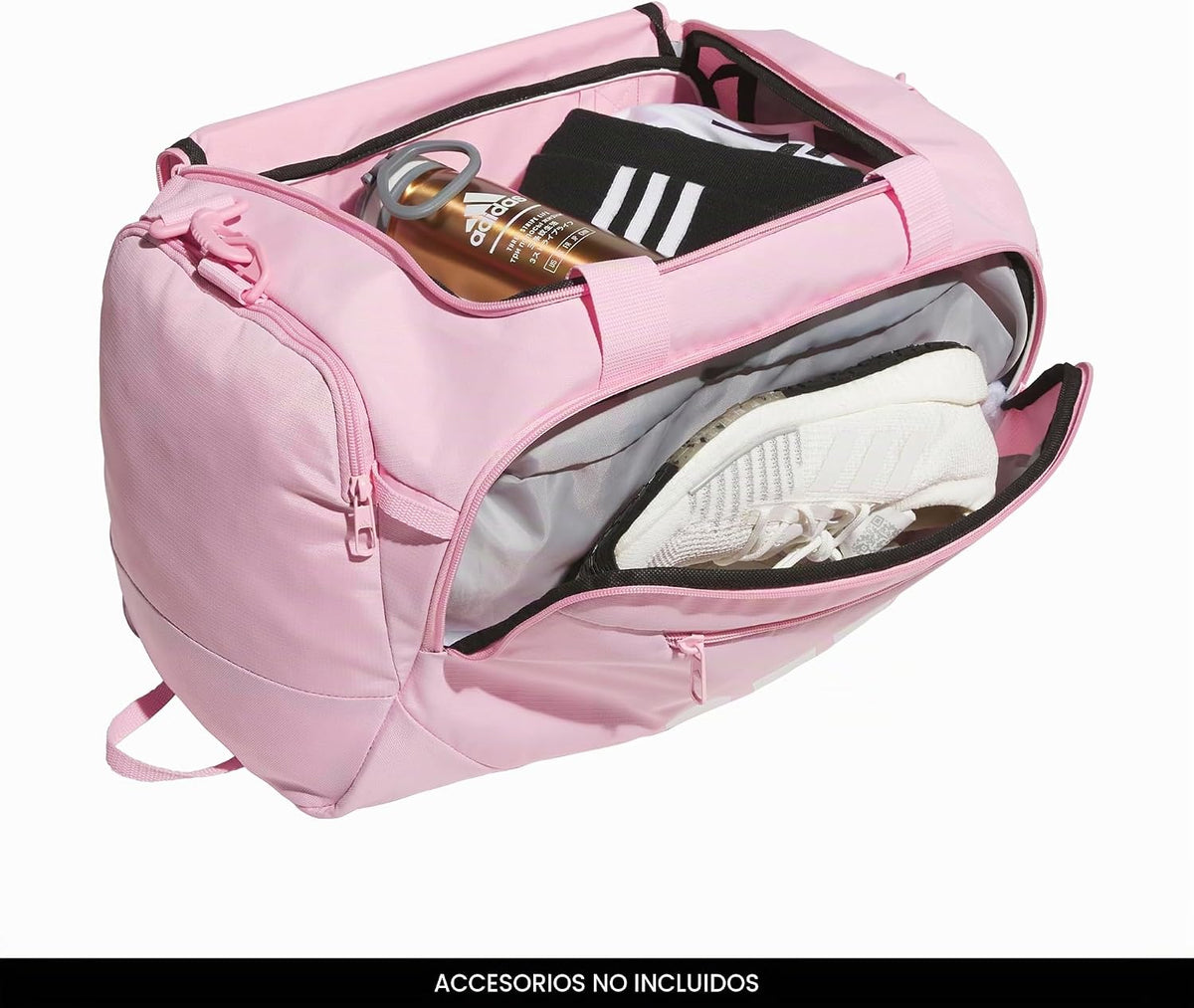 adidas Defender - Maleta deportiva, color rosa\/blanco, OSFA | Comp...