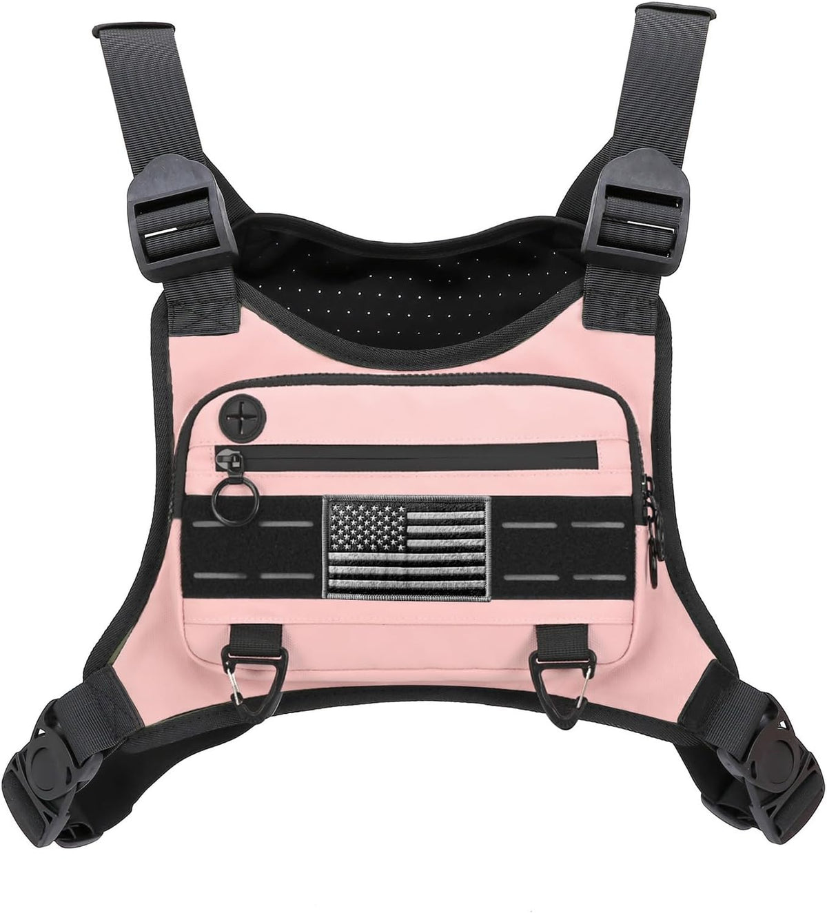 Muserise Bolsa de pecho deportiva para hombres y mujeres, resistent...