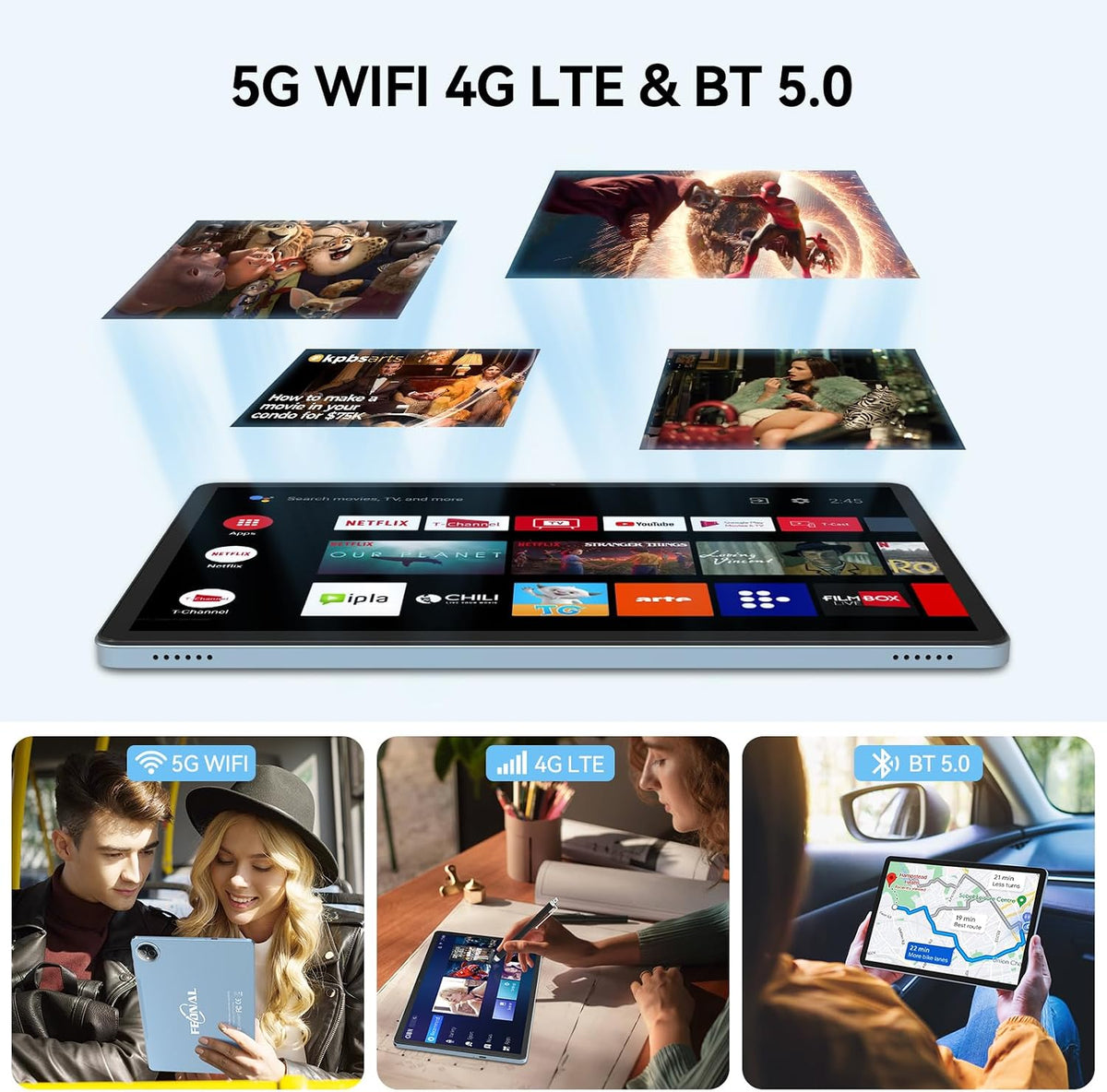 Tableta 11 pulgadas Android 16 Tablet 2026 Última actualización Oct...