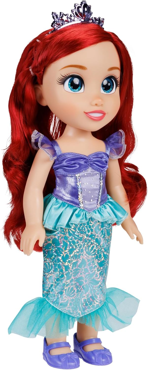 Muñeca Disney Princess, mi amiga, Ariel de 14 pulgadas de alto. Inc...