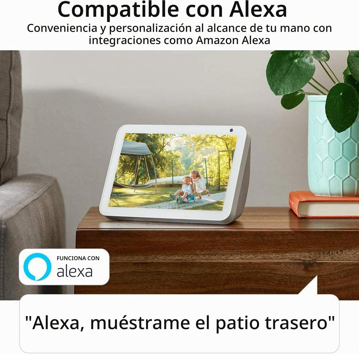 Rraycom 4pc cámaras de seguridad inalámbricas al aire libre con bat...