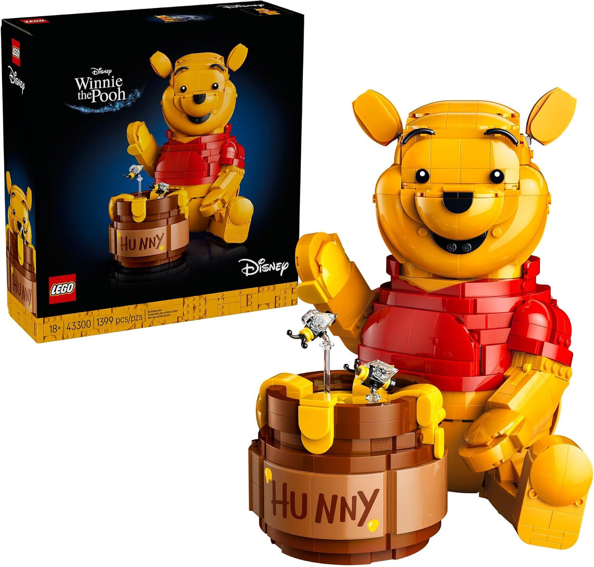 LEGO Disney Winnie Pooh 43300 | Juegos de construcción para adultos...