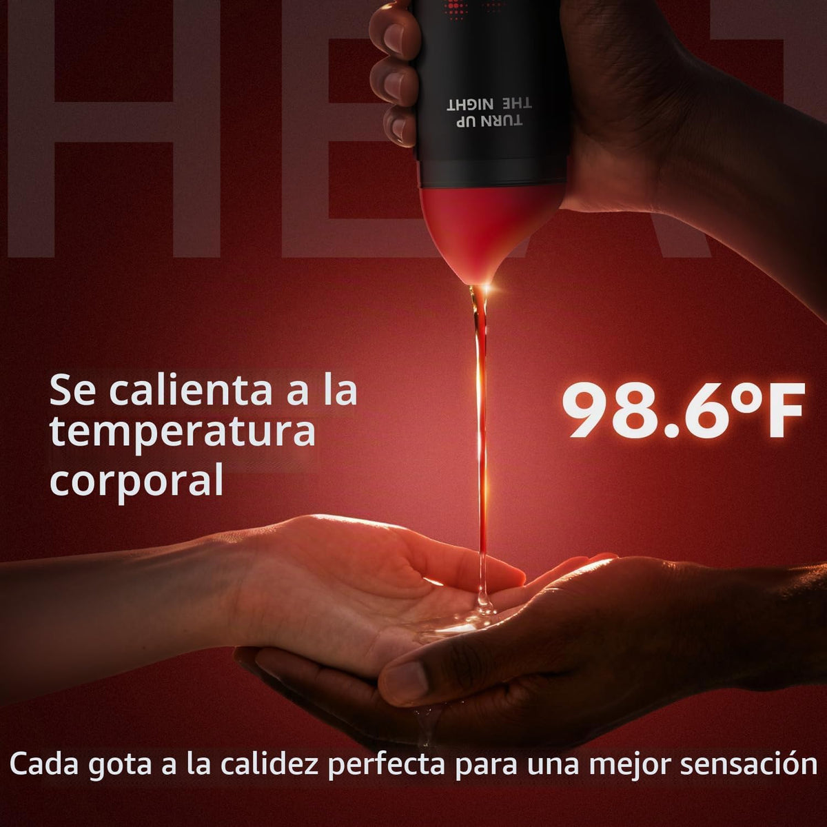 baiwatt Masturbador masculino de tamaño real y calentador de lubric...