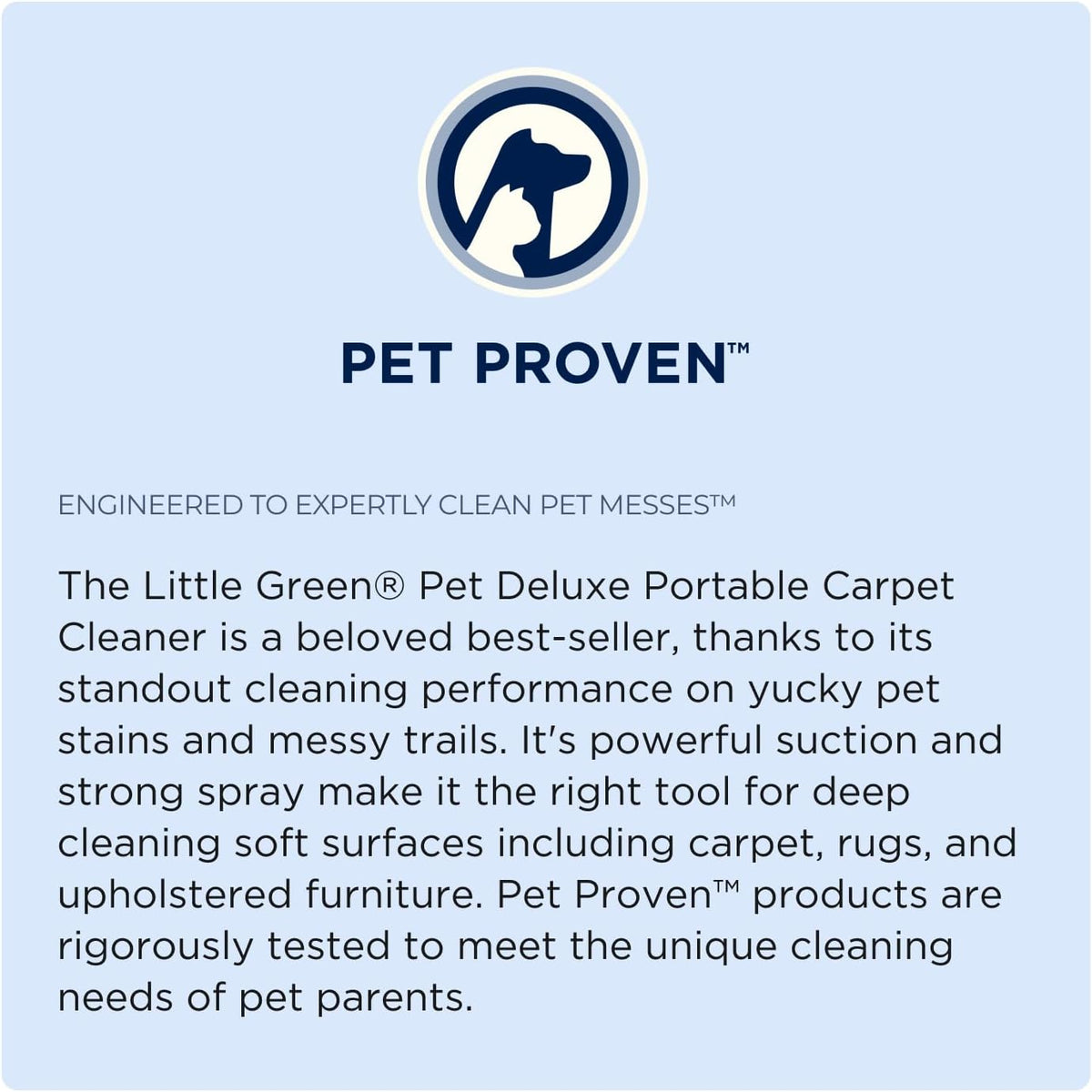 BISSELL Limpiador portátil de alfombras Little Green Pet Deluxe, 33...
