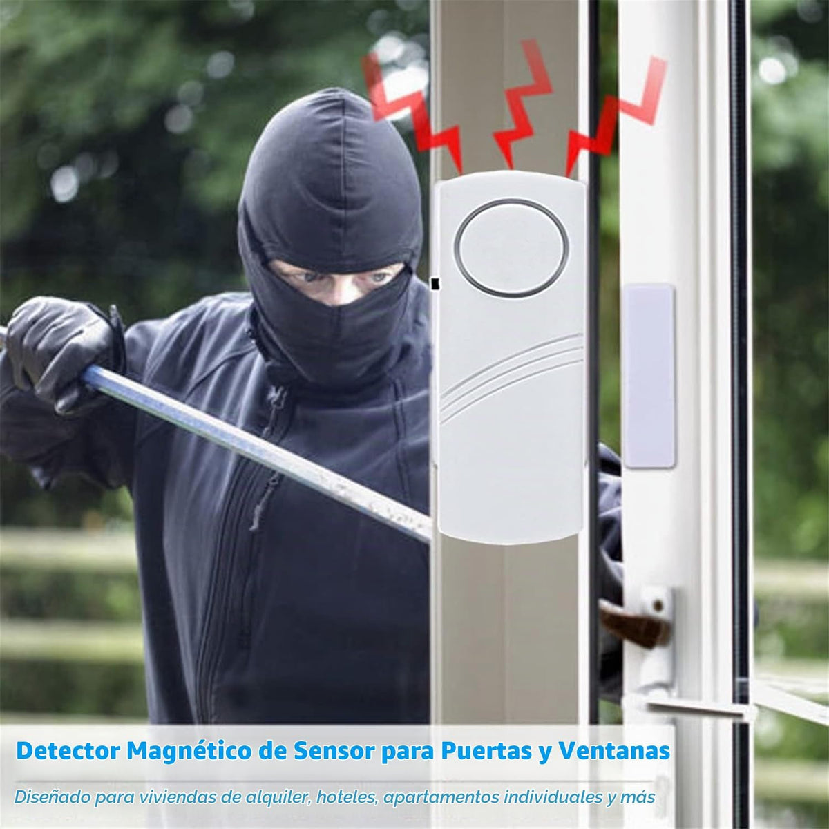 Alarma de puerta y ventana, alarmas de puerta de 90 DB para segurid...