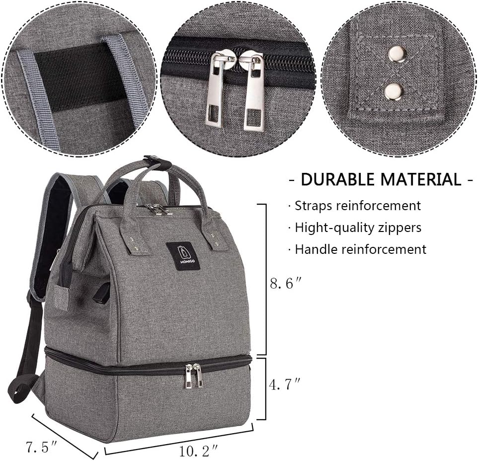 Mochila para extractor de leche \u2013 Doble capa para madre bolsa...