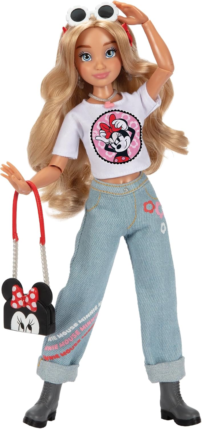 Disney ILY 4EVER - Muñeca de moda inspirada en Minnie Mouse, 11.5 p...