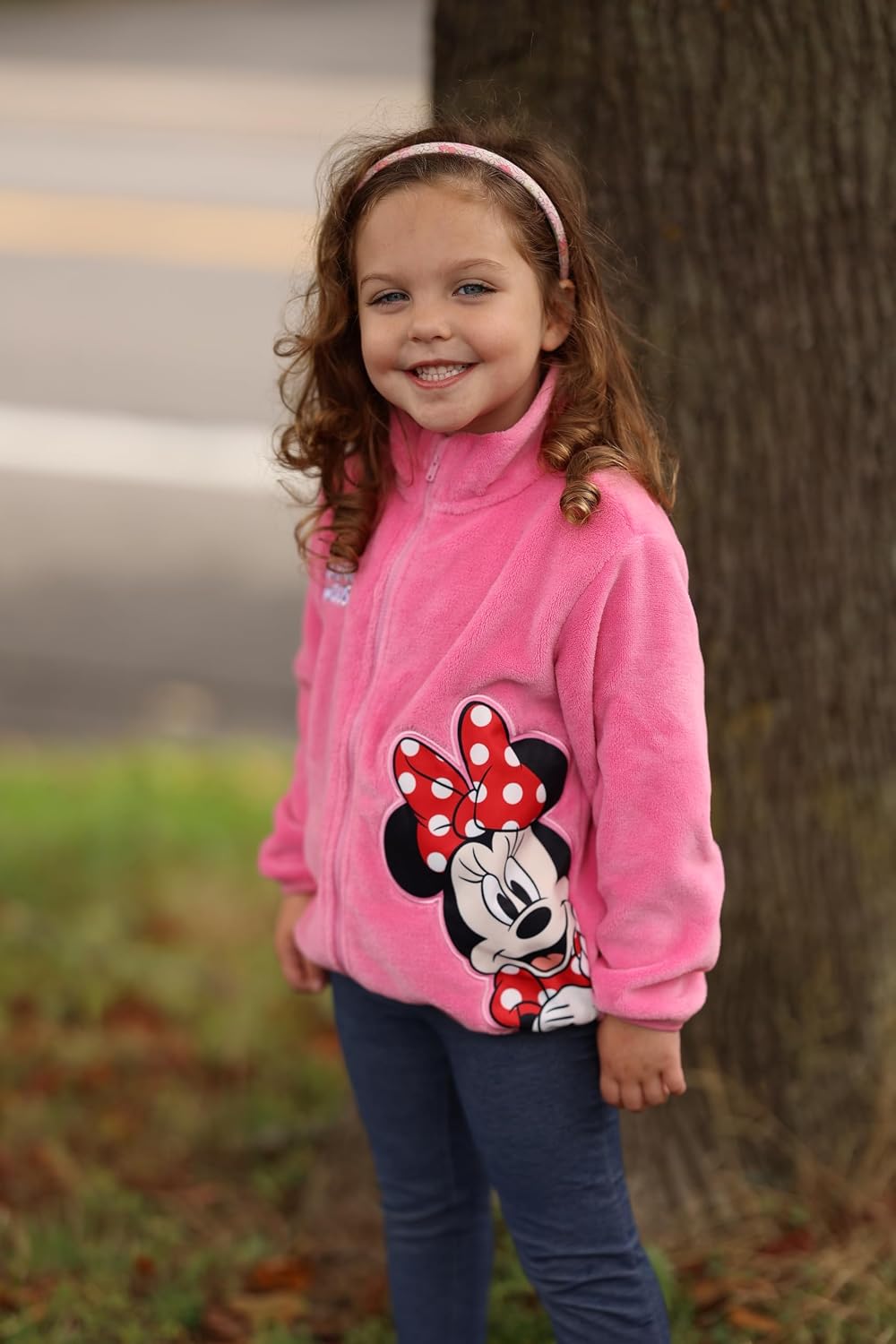Disney Stitch Frozen Elsa Minnie Mickey - Chaqueta de forro polar p...