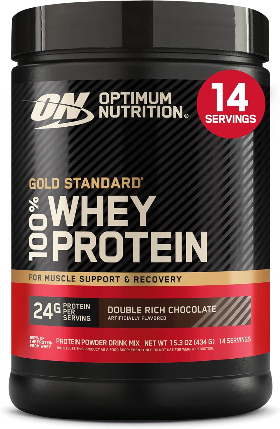 Optimum Nutrition Gold Standard 100% proteína de suero en polvo, ch...