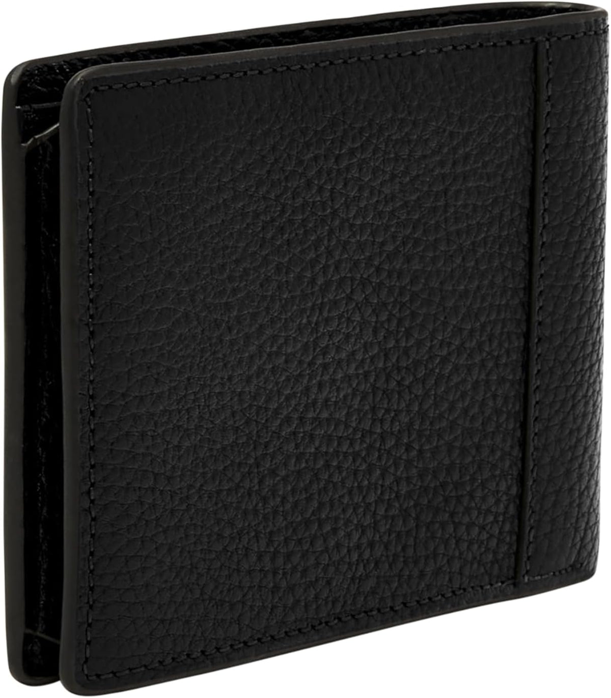 Fossil Huntington - Cartera de piel para hombre, con tapa y tapa pa...