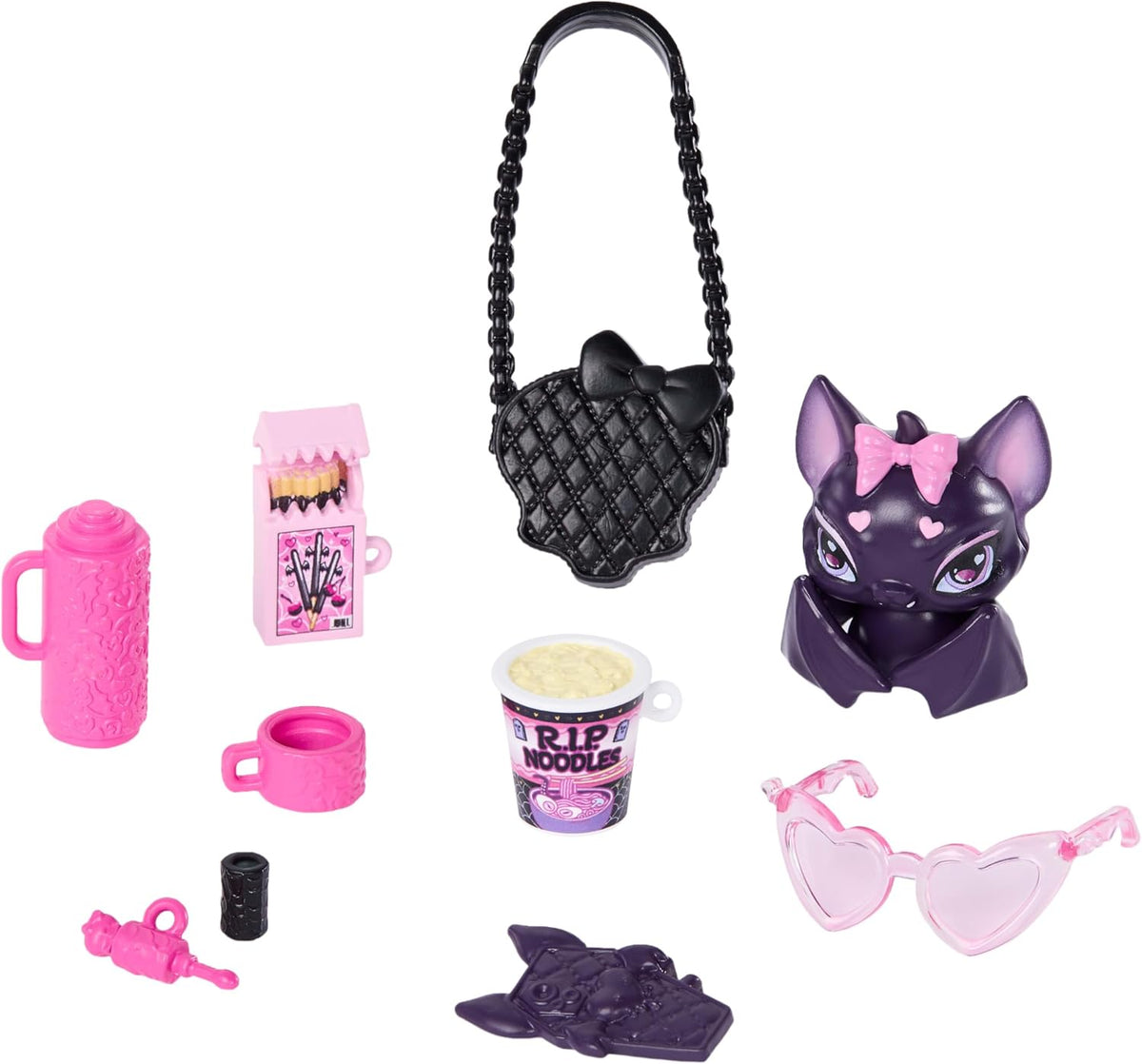 Muñeca Monster High Draculaura con murciélago para mascotas | Vampi...