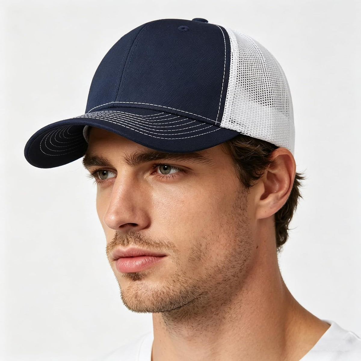 Paquete de 6 gorras de béisbol unisex de algodón lavado vintage, su...