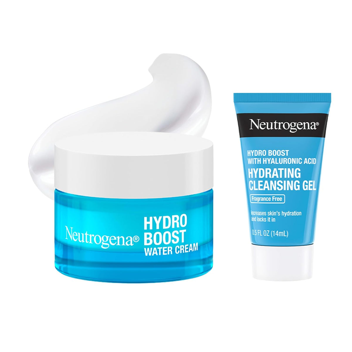 Neutrogena Hydro Boost - Crema hidratante facial + limpiador de pru...