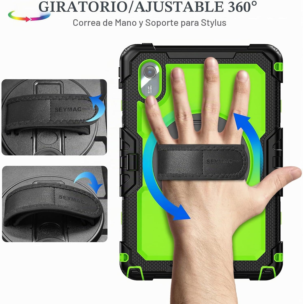 SEYMAC stock Funda para tablet Lenovo Idea Tab de 11 pulgadas\/M11...