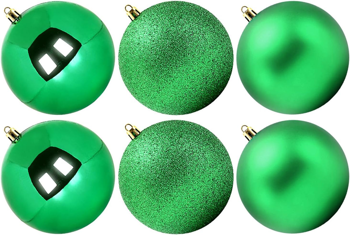Benjia Adornos de Navidad Extra Grandes para Exteriores, Bolas de P...