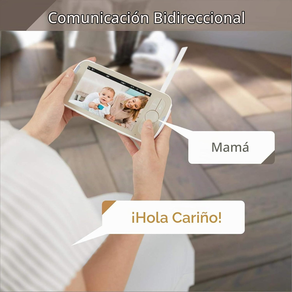 Infant Optics Monitor independiente para DXR-8 PRO, no incluye batería