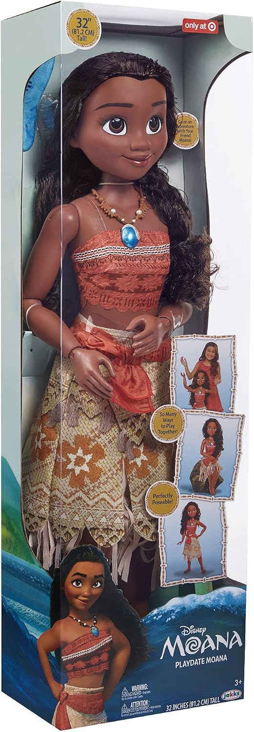 Muñeca Moana de Disney de 32 pulgadas de alto Playdate perfectament...