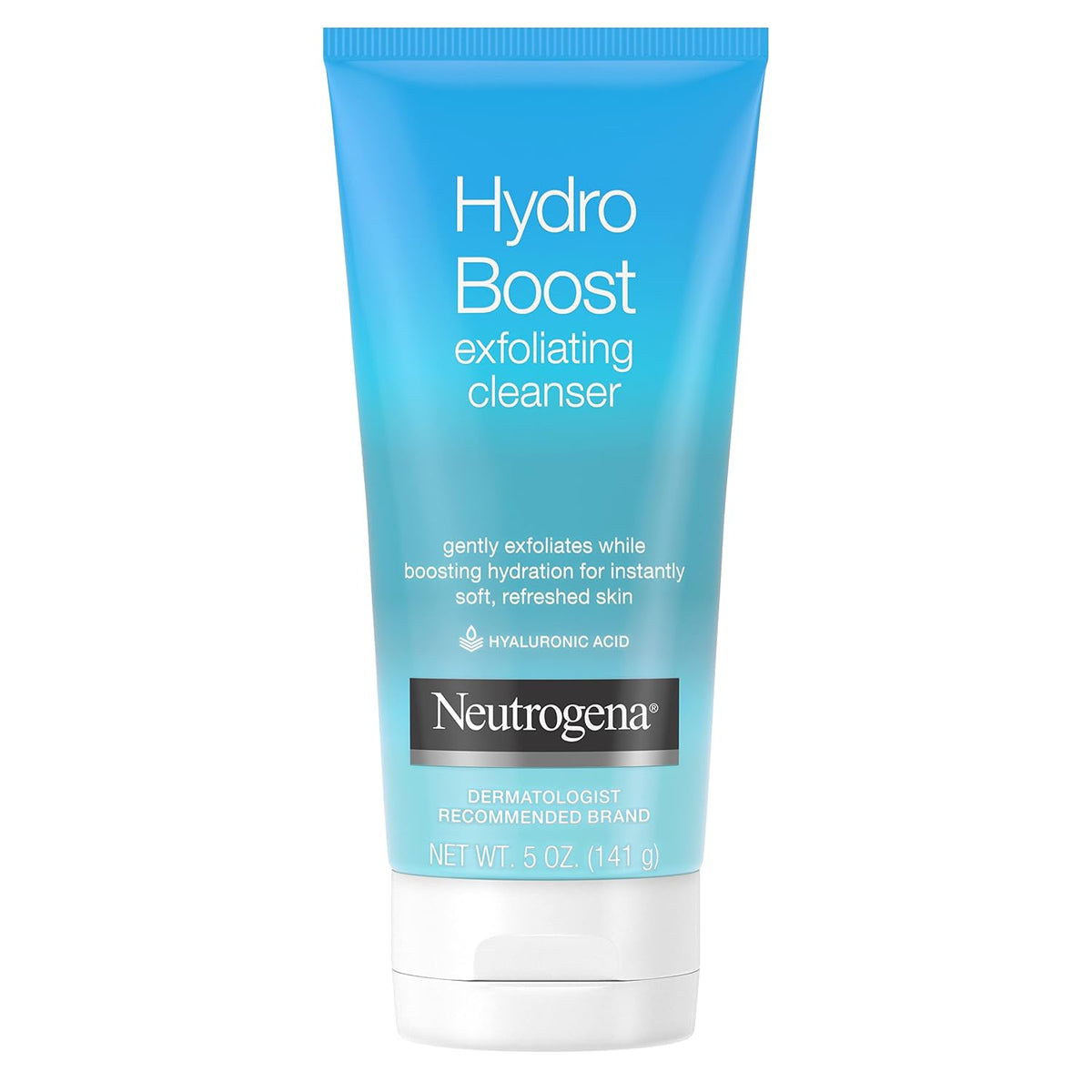 Neutrogena Hydro Boost Limpiador facial exfoliante suave diario con...
