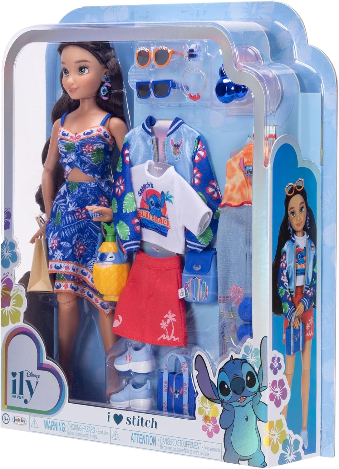 Disney ILY 4EVER - Muñeca de moda inspirada en la puntada, 11.5 pul...