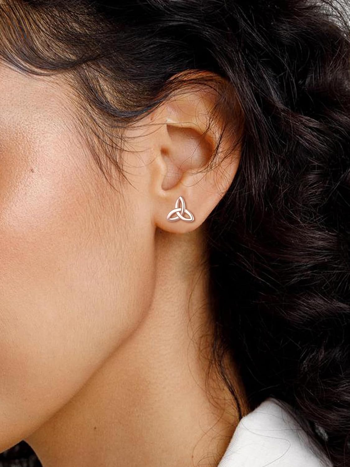 ChicSilver Pendientes celtas para mujer de plata de ley hipoalergén...