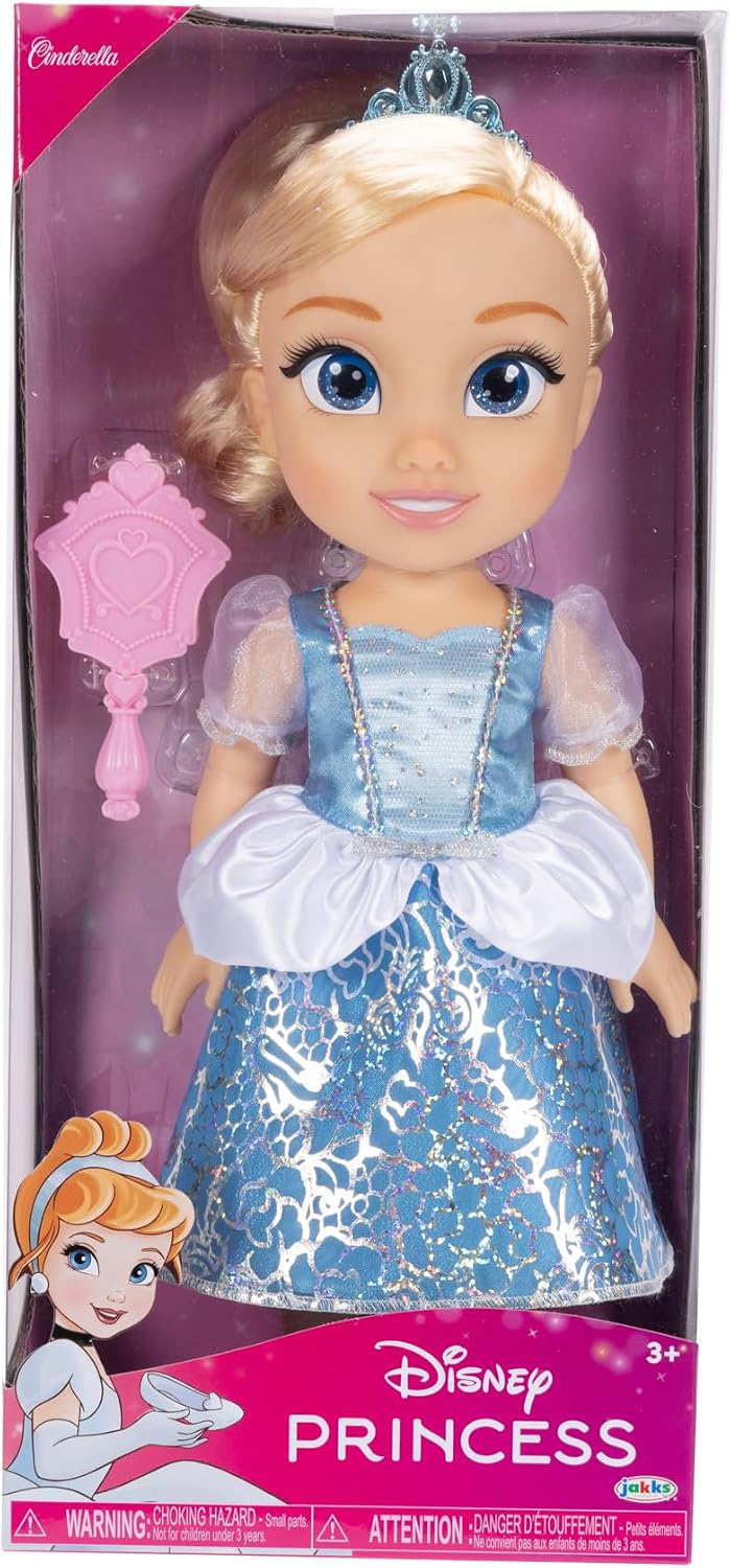 Disney Princess My Friend - Muñeca Cenicienta de 14 pulgadas de alt...