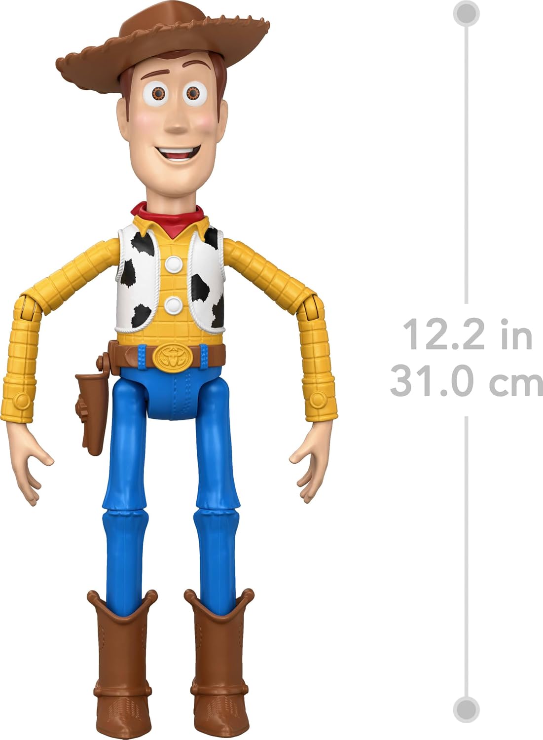 Mattel Disney y Pixar Toy Story 5 Running Woody | Figura de acción...