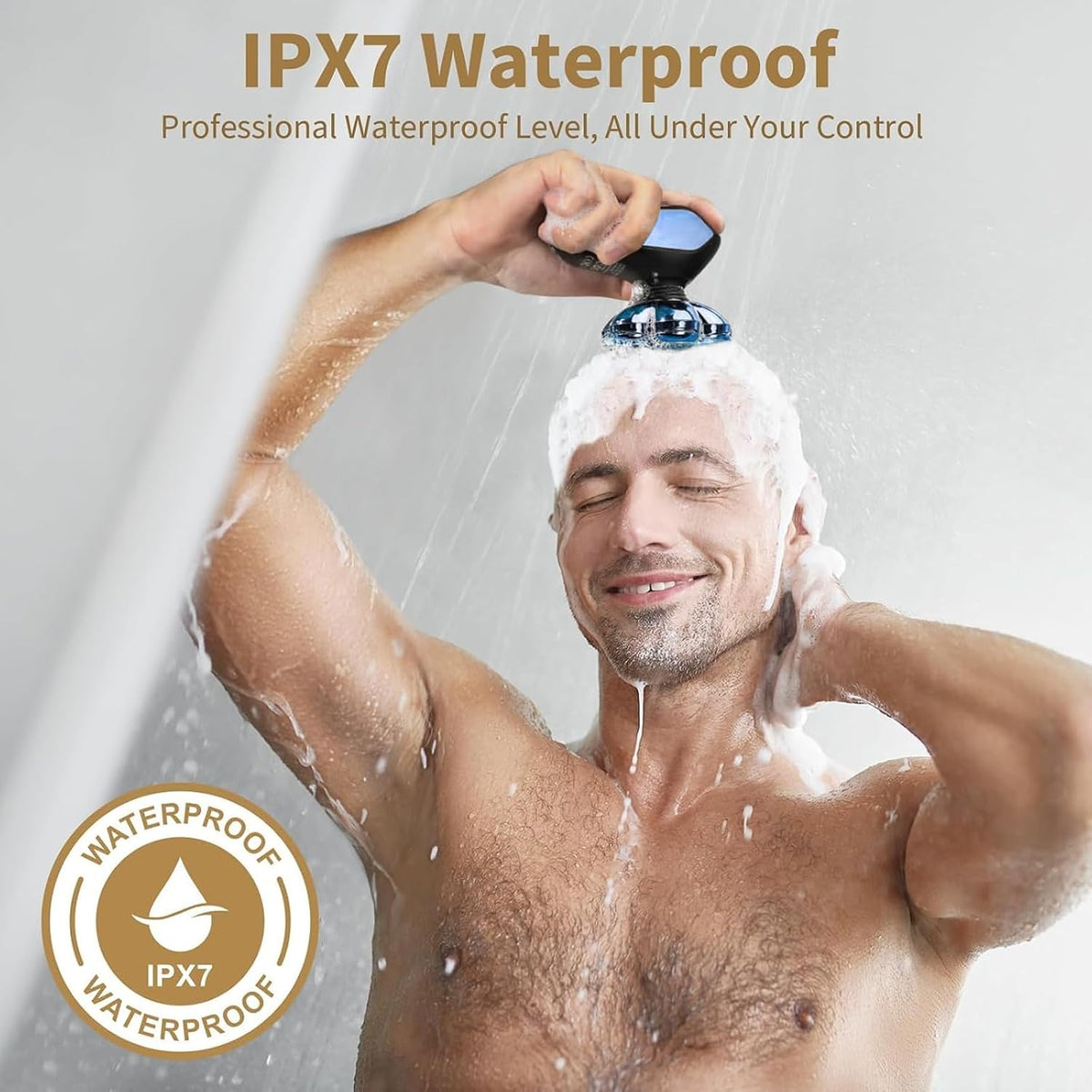 SHPAVVER Afeitadoras de cabeza para hombres calvos: kit de aseo imp...