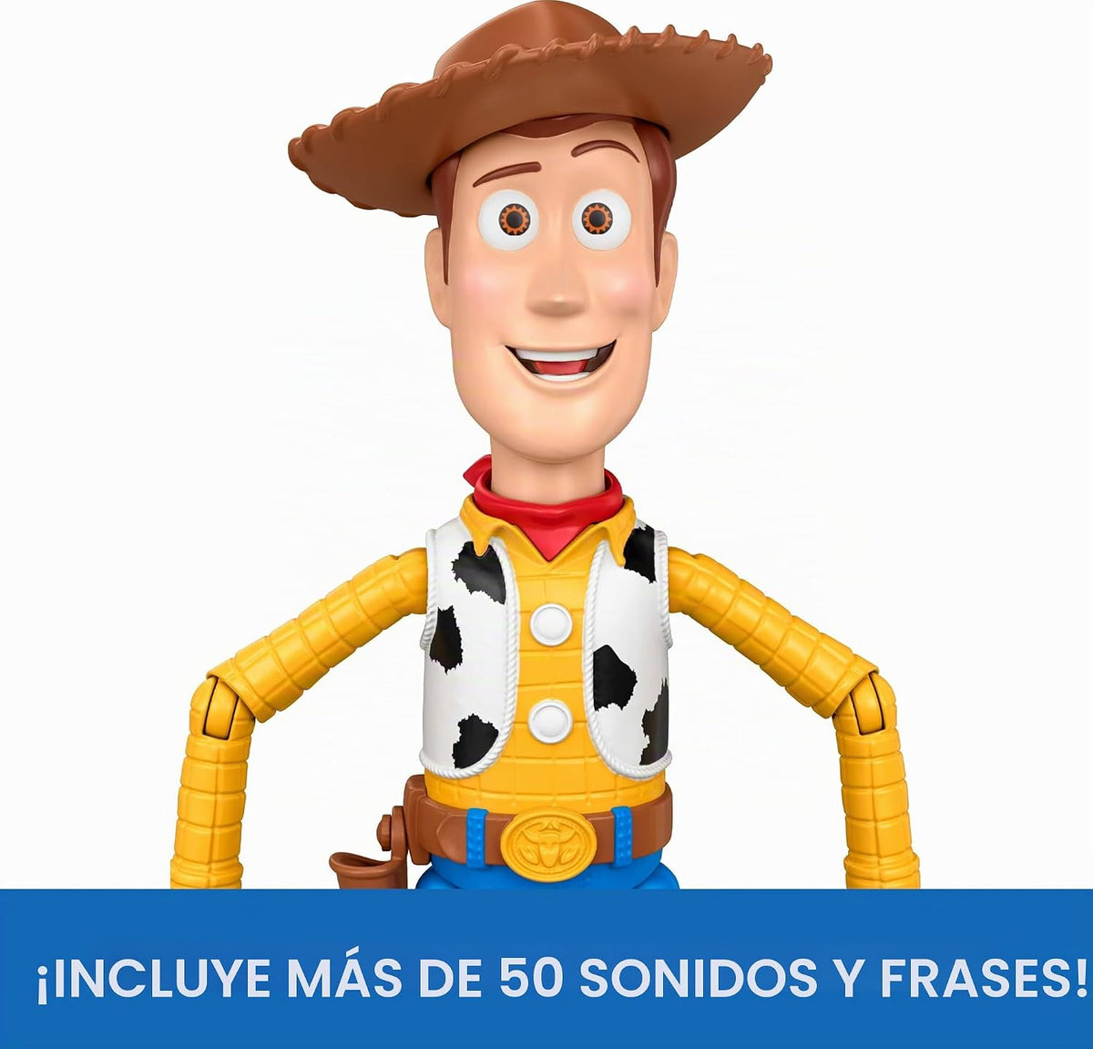 Mattel Disney y Pixar Toy Story 5 Running Woody | Figura de acción...