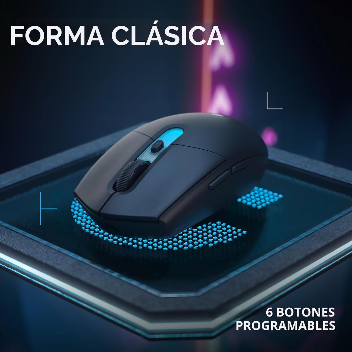 Logitech G Ratón inalámbrico para juegos 305 X Superlight - Negro |...