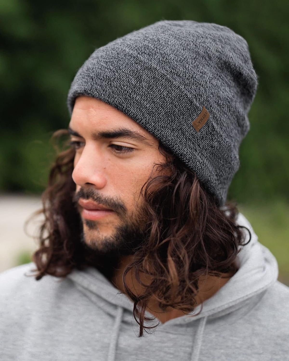 FURTALK Gorro para Hombres y Mujeres con Puños Tejido Grueso Unisex...