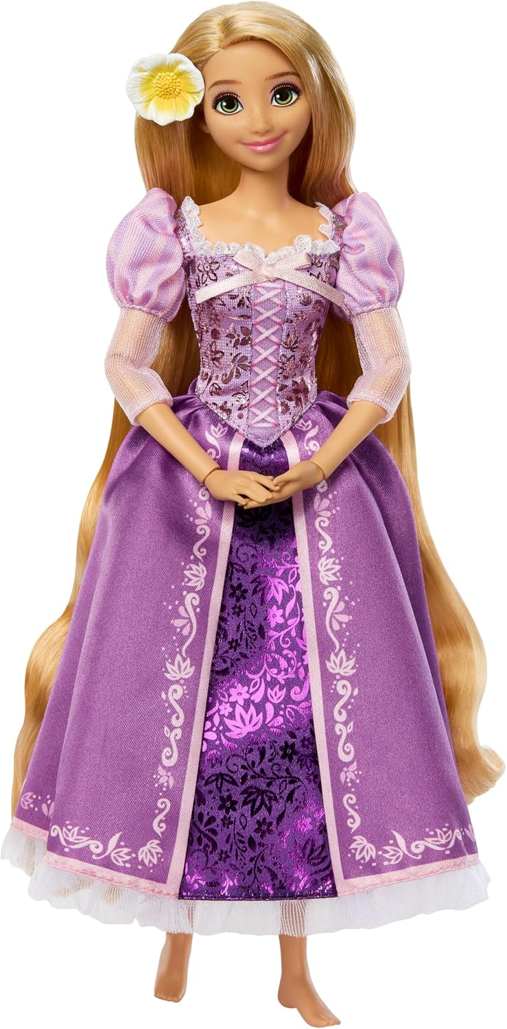 Mattel Disney Princess Rapunzel Sparkling Collector Fashion Muñeca...