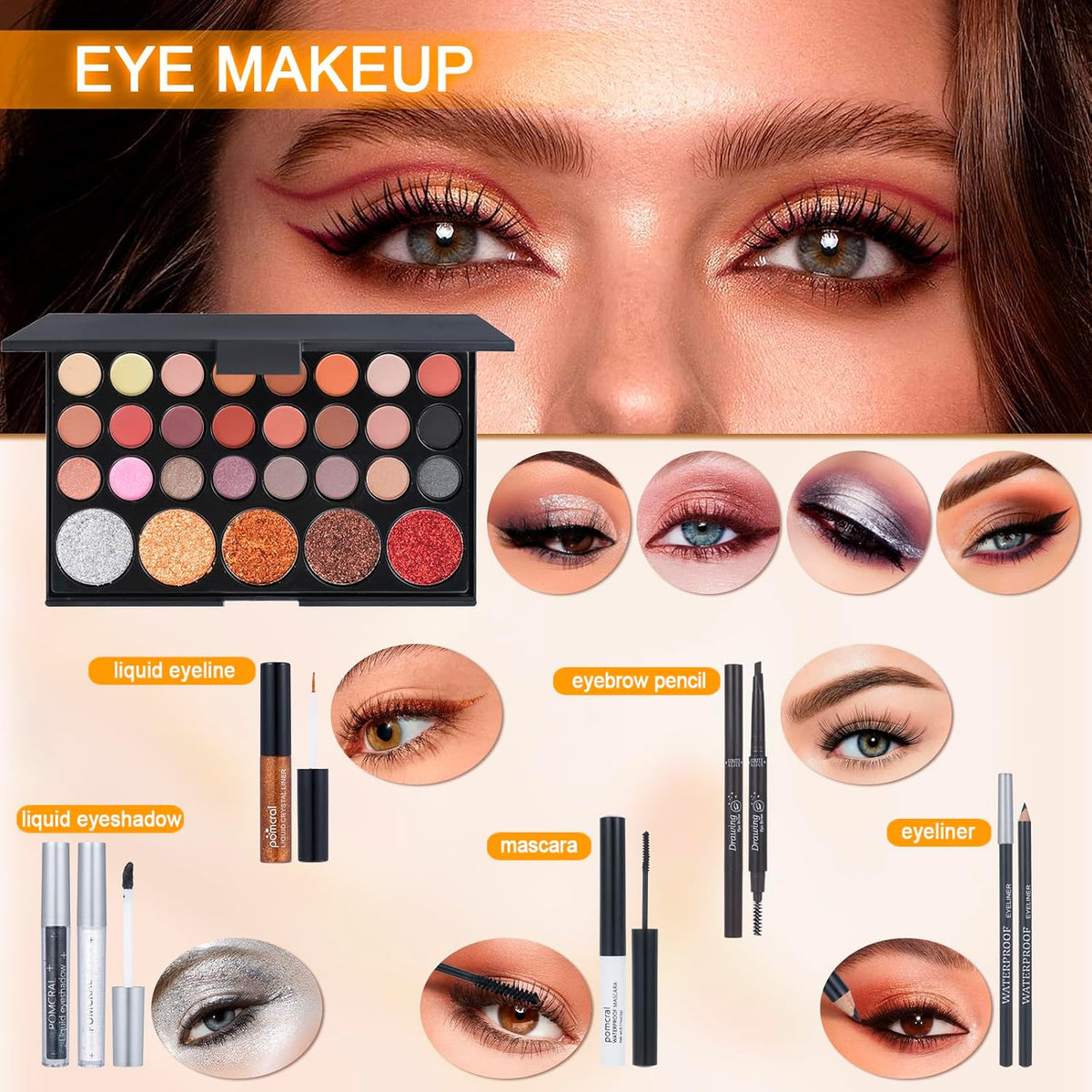 Kits de maquillaje para niñas adolescentes, juego de maquillaje par...