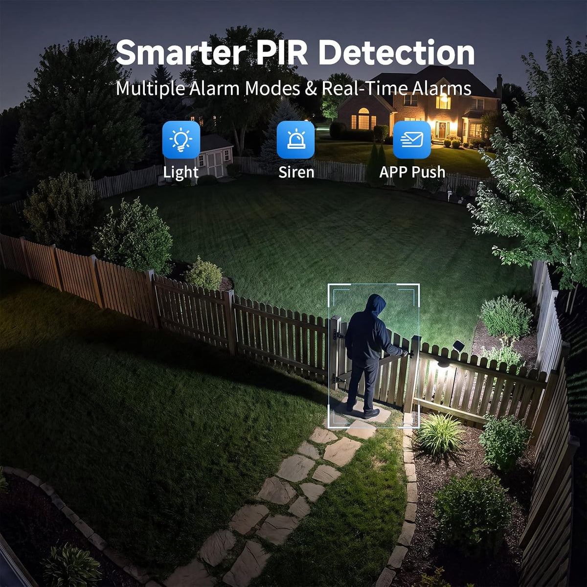 Oculview Paquete de 2 cámaras de seguridad celular 4G LTE, fácil de...