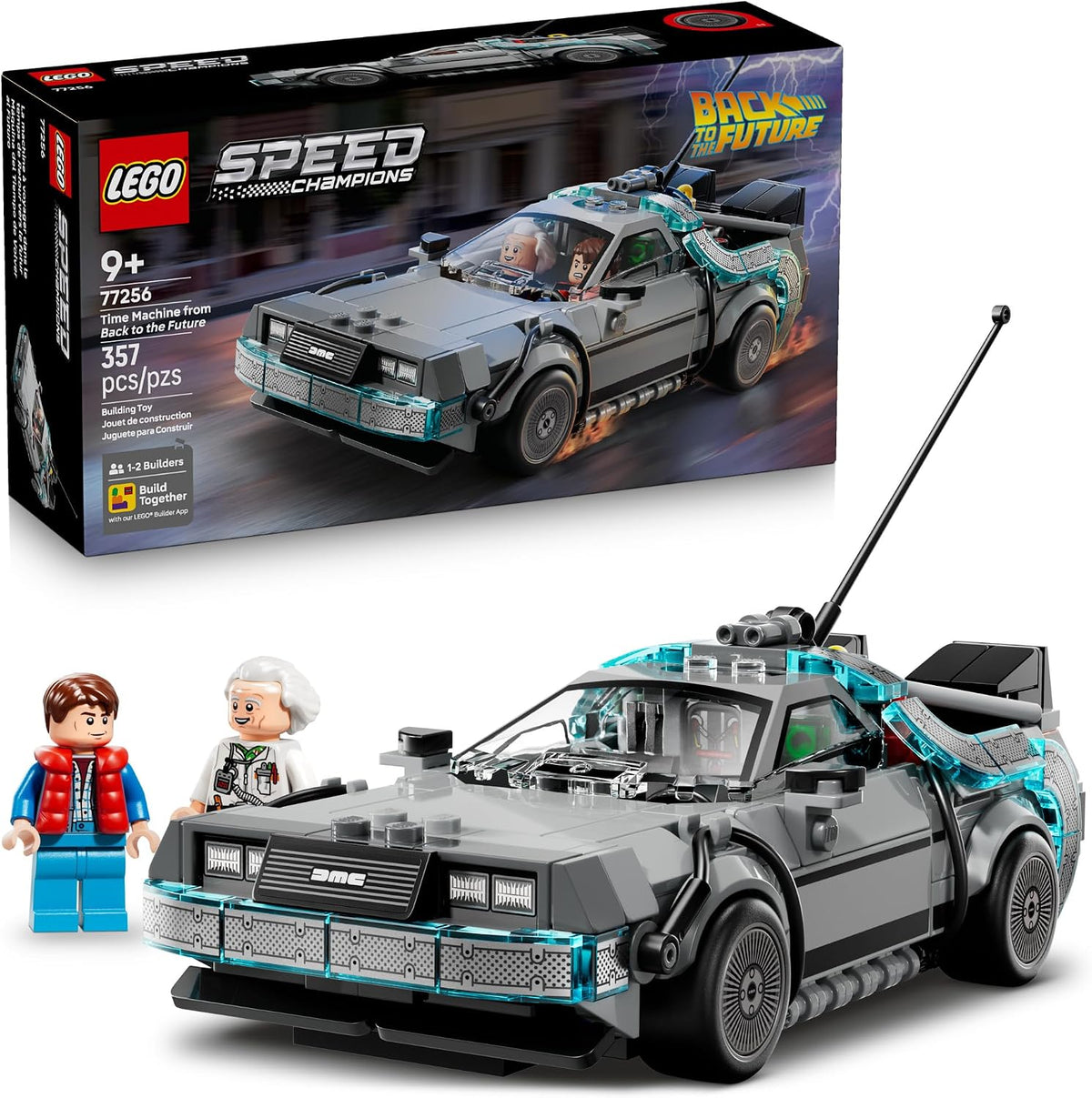 LEGO Speed Champions Máquina del Tiempo de Regreso al Futuro 7725...