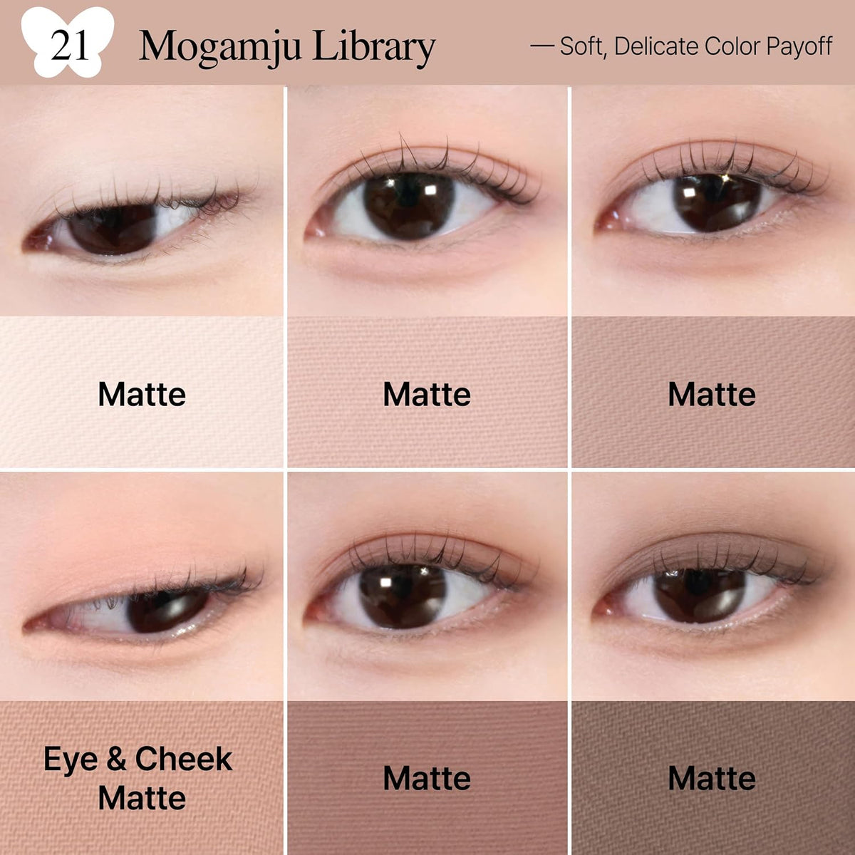 CLIO Pro - Paleta de ojos de aire, 12 colores de sombra de ojos mat...