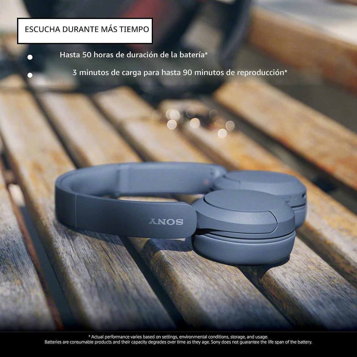 Sony WH-CH520 - Auriculares inalámbricos Bluetooth con micrófono |...