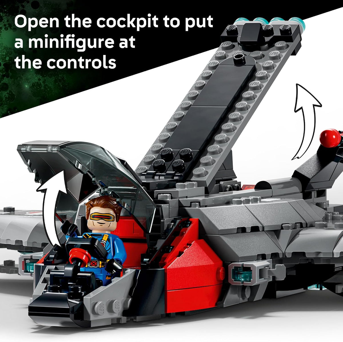 LEGO Marvel Vengadores: Quinjet del Juicio Final 76347 | Juguete de...