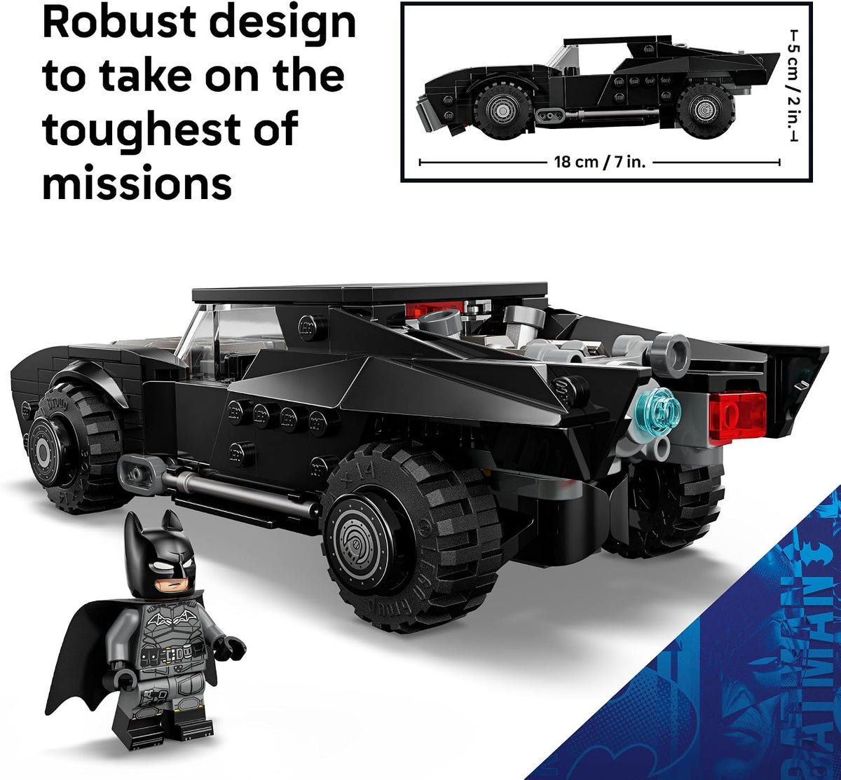 LEGO DC Batman: El Batman Batmobile 76332 | Juguetes de construcció...