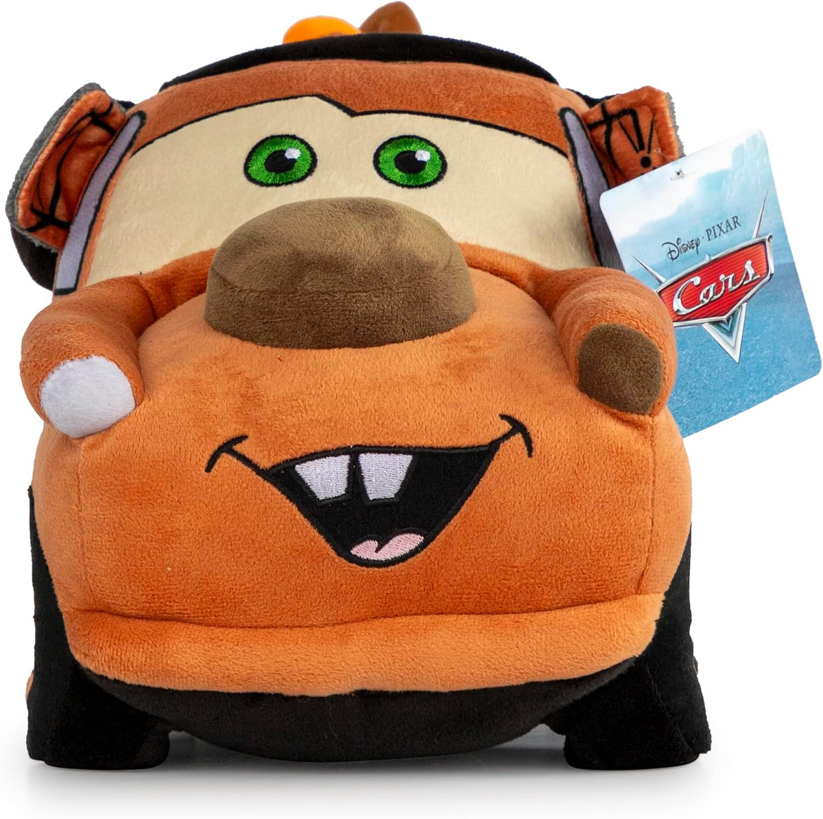 Disney Pixar Cars Tow Mater - Almohada de felpa para niños, color m...