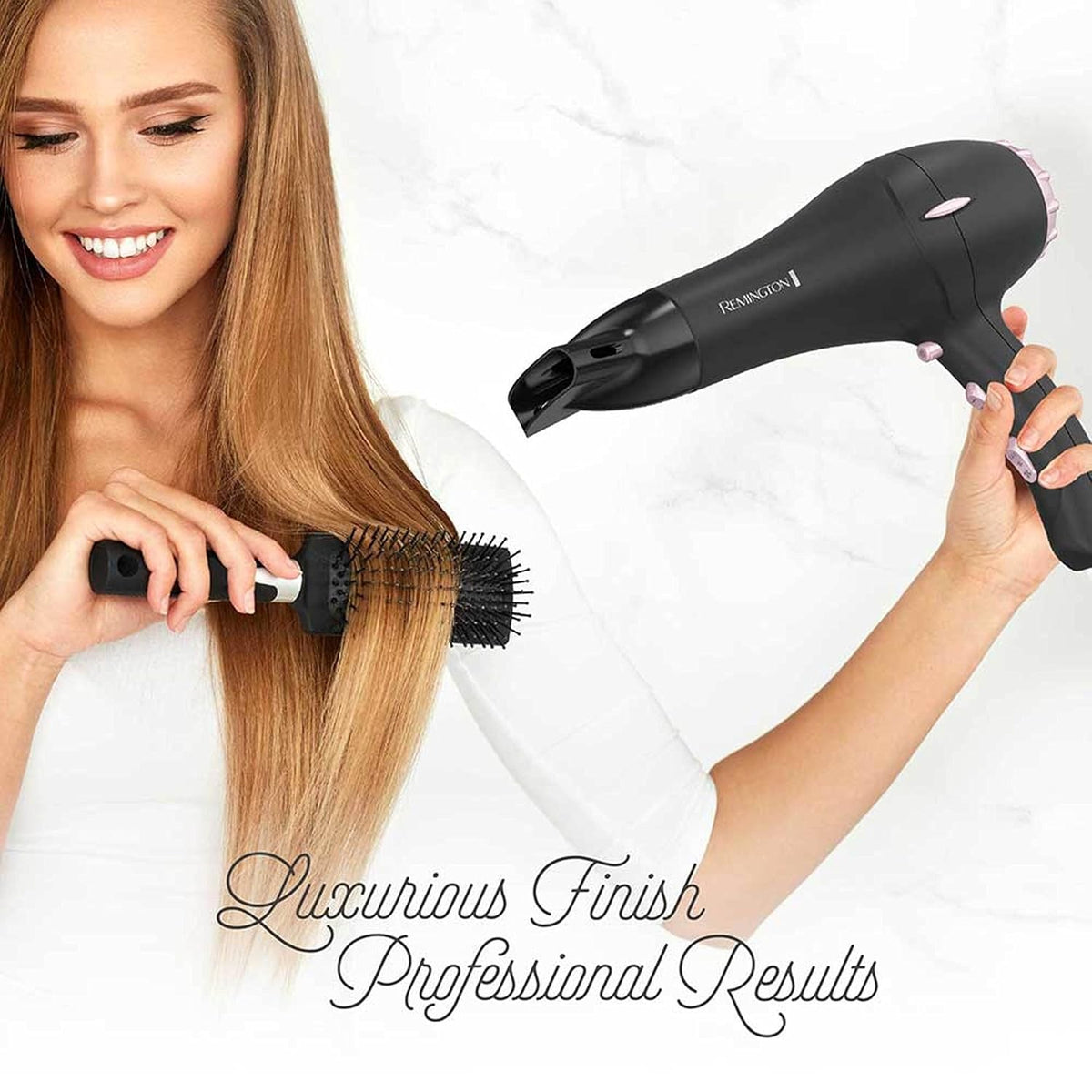 Secador de pelo de cerámica perlada, Remington AC2015 T|Colección S...