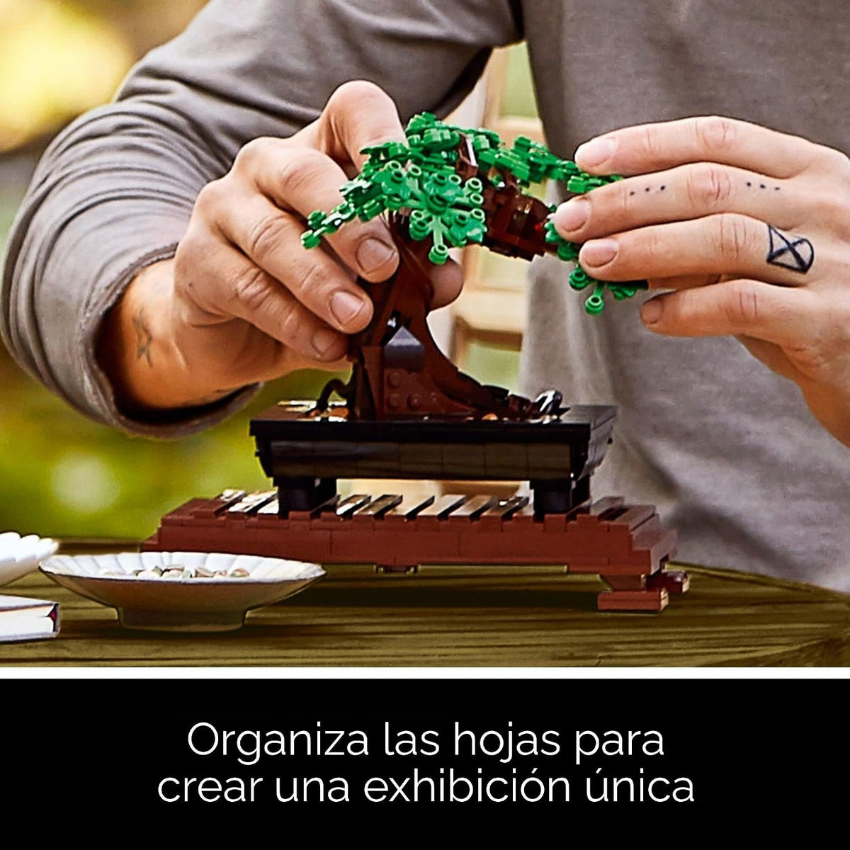 LEGO Botanicals - Juego de construcción de árbol bonsái artificial...