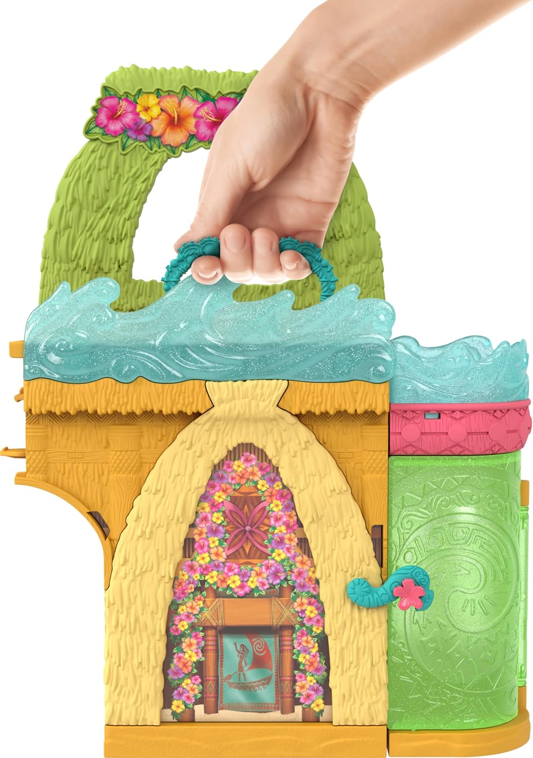 Mattel Disney Princess Moana Storytime Stackers Juego de casa de mu...