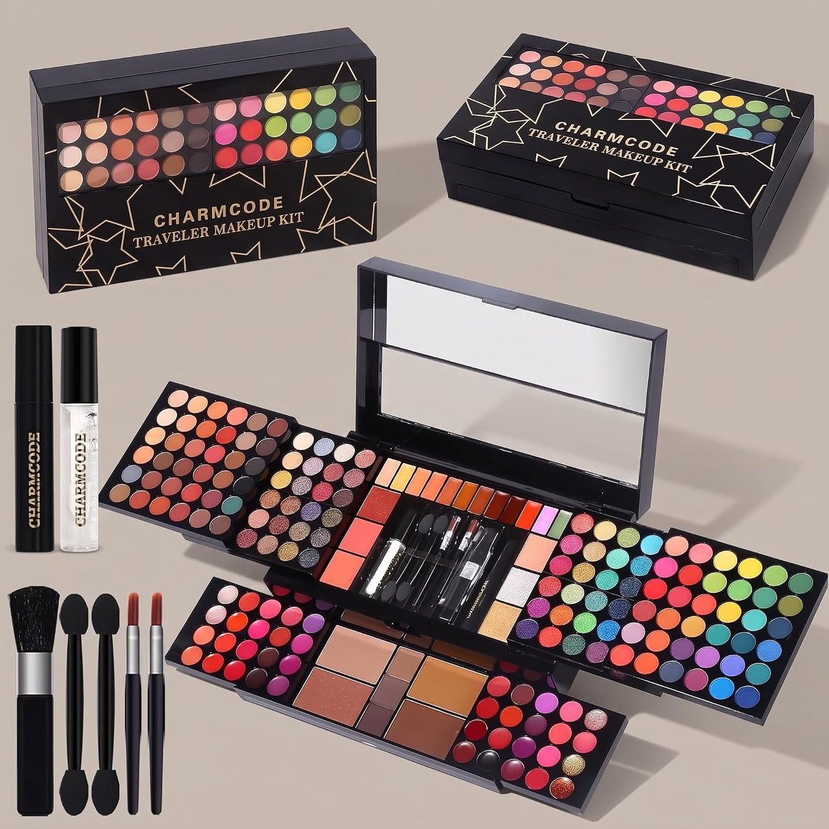 Kit de maquillaje profesional todo en uno para mujer, kit completo,...
