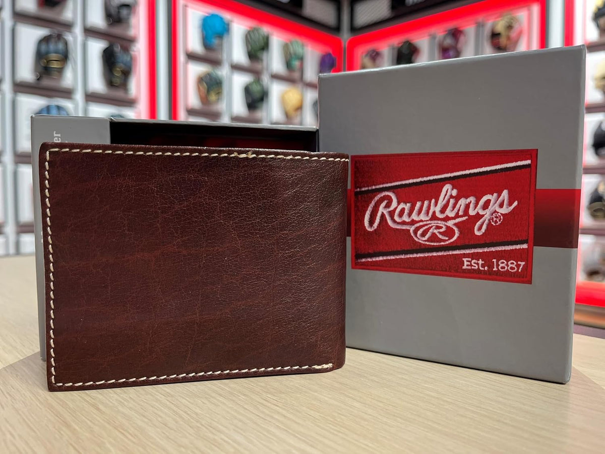 Rawlings | Colección de carteras plegables para hombre | Cuero Genu...