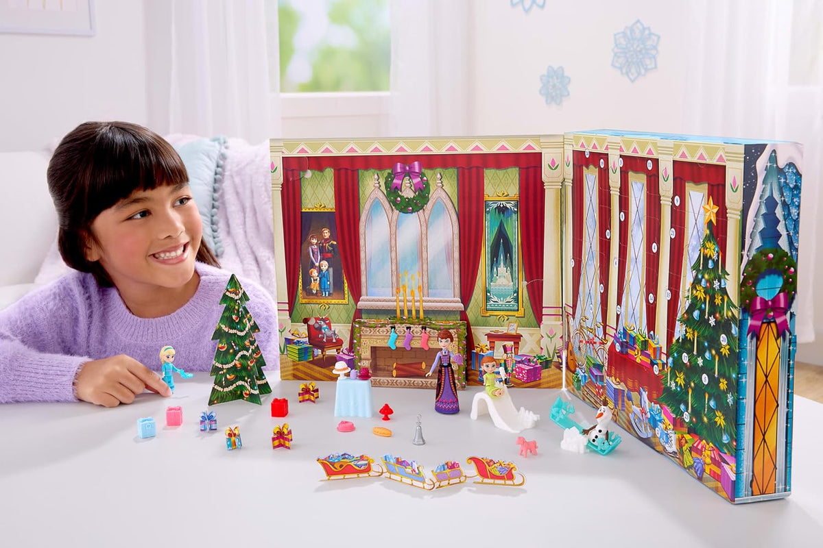 Mattel Disney Frozen Young Anna & Elsa - Calendario de Adviento...