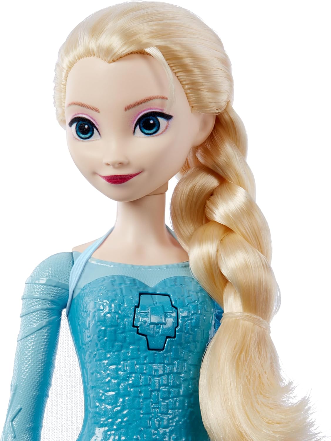 Mattel Muñeca Elsa cantante de Frozen de Disney, canta "Let It...