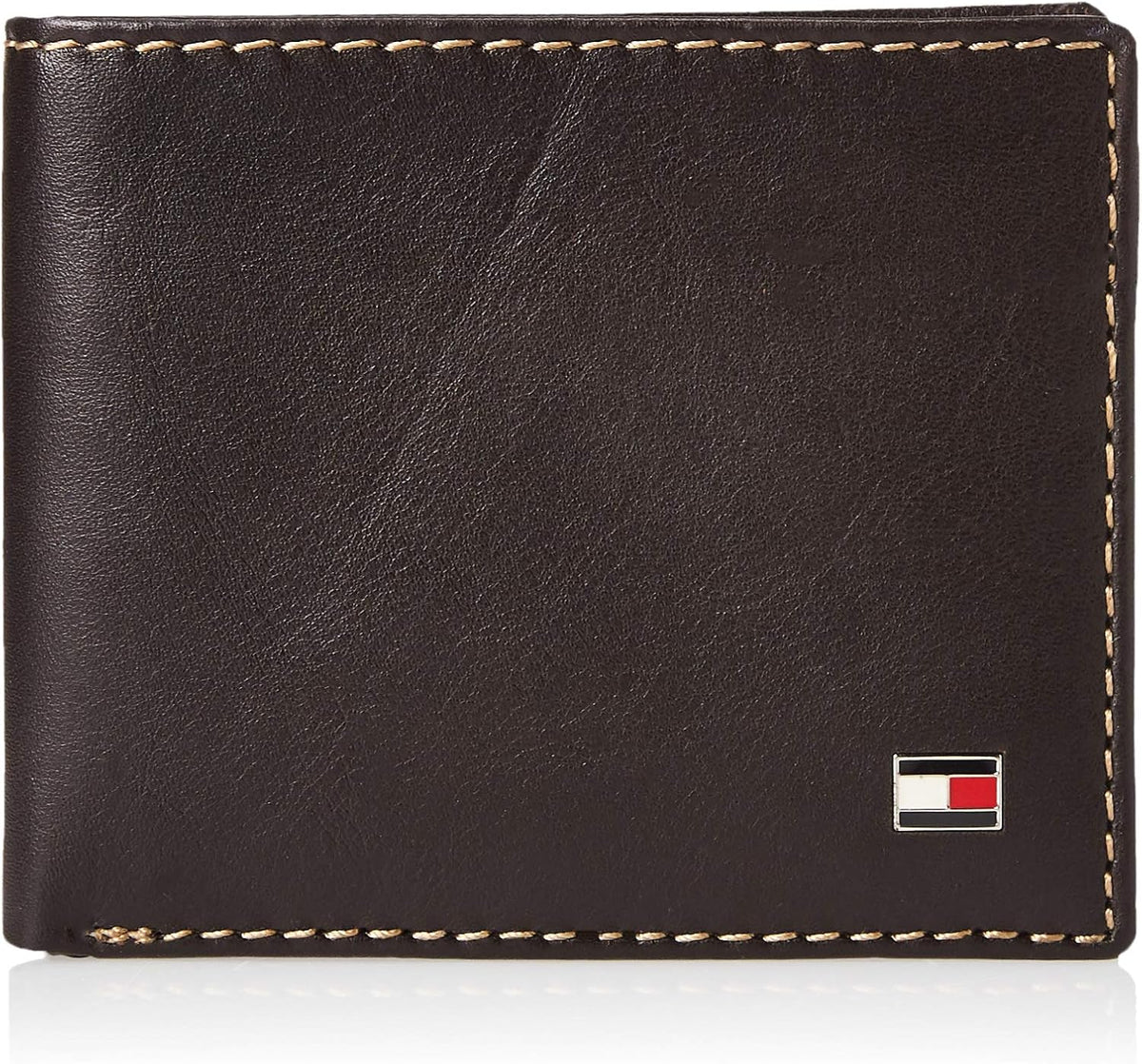 Tommy Hilfiger Cartera Passcase para hombre con ventana de identifi...