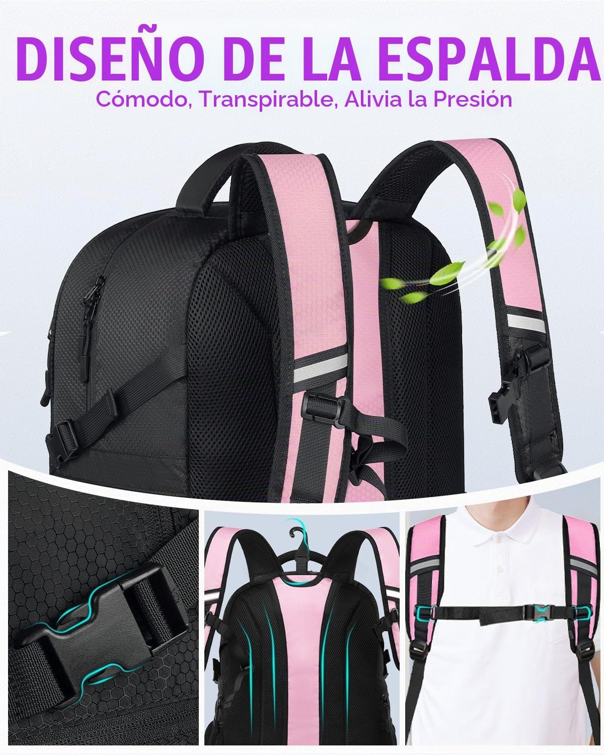 LOINTET - Mochila de baloncesto con compartimento para pelotas y za...